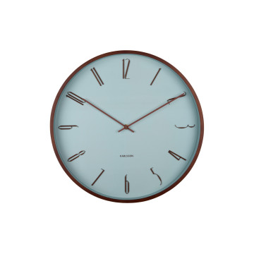 Nástenné hodiny Scandia Karlsson KA6014BL, 40cm
